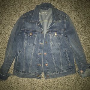 Gap blue jean jacket